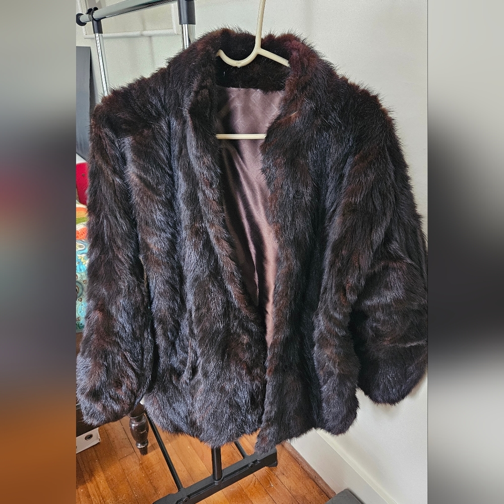 Vintage Mink Fur Coat